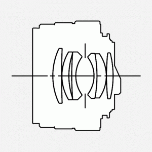 リコーイメージング公式より　レンズ構成図