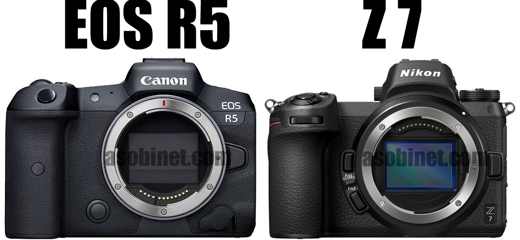 EOS R5とZ 7の比較