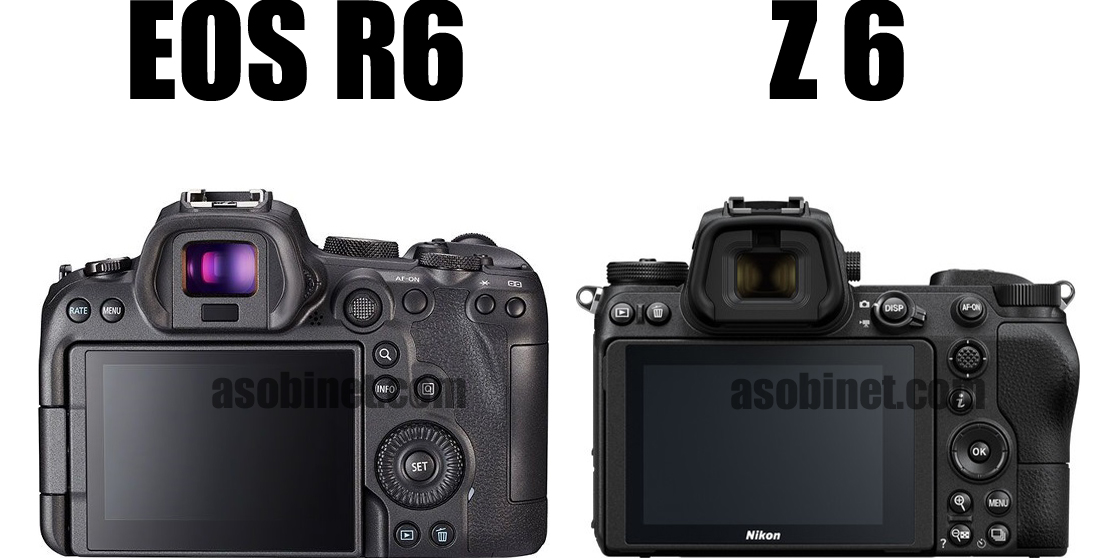 EOS R6とZ 6の比較