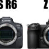 EOS R6とZ 6の比較